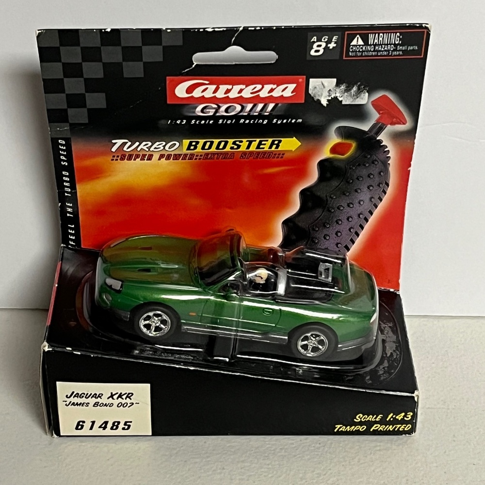 Carrera Go James Bond 007 Jaguar XKR Slot Car #61485 Scale 1:43 Tampo Printed